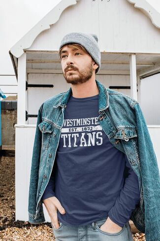 CreateMyTee | Westminster Est 1852 Long Sleeve T-Shirt in Saudi Arabia