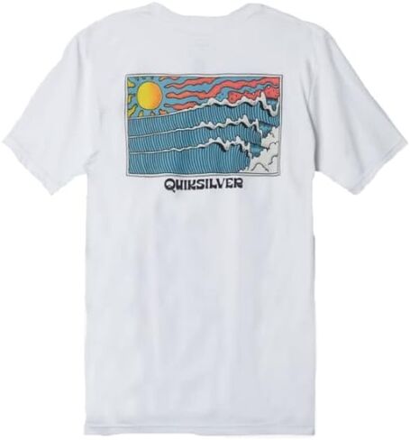 Quiksilver Men's Outer Zone Short Sleeve Tee Shirt in Saudi Arabia