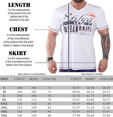 Men's Short Sleeve T-Shirt V-Neck Comfortable Cotton in Kuwait