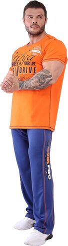 Men's Short Sleeve T-Shirt V-Neck Comfortable Cotton in Kuwait
