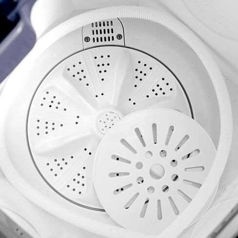 FUTADA Washing Machine, Twin Tub Washer, 20Lbs Capacity Washer & Spinner, Durable Design Energy Saving, w/Inlet and Drain Hose, Compact Laundry Machines for Apartment, Home, Dorm Gray in Saudi Arabia
