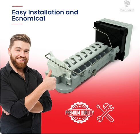 ForeverPRO 4317943 Whirlpool Icemaker Kit for Whirlpool Refrigerator 1857 4210317 4211173 4317943 in Saudi Arabia