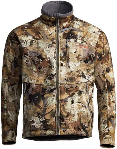 SITKA Gear Men's Dakota Windstopper Water Repellent Breathable Camo Hunting Jacket, Waterfowl Marsh, Large in Kuwait