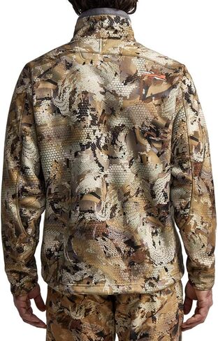 SITKA Gear Men's Dakota Windstopper Water Repellent Breathable Camo Hunting Jacket, Waterfowl Marsh, Large in Kuwait