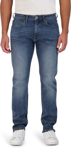 Chaps Men's Jeans - Regular Fit Comfort Stretch Denim Jeans for Men in Kuwait