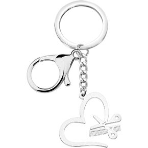 SEIRAA Hair Stylist Gift Hair Stylist Adjustable Handmade BraceletScissor and Comb Bracelet Barbers Graduation Gift