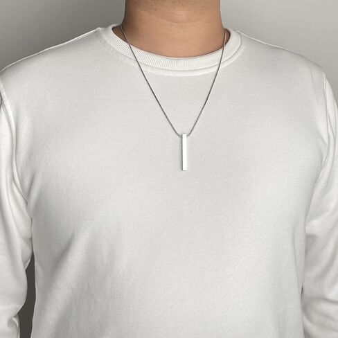 قلادة من الفولاذ المقاوم للصدأ على شكل نجمة بار بسلسلة طبقات للرجال والنساء والأولاد والبنات in Kuwait