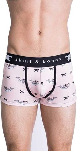 Skull and Bones Classic Trunk Underwear - SB02 in Kuwait