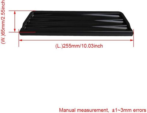 RDEXP 10.03x2.55inch 2206670B Plastic Original Refrigerator Overflow Grille for 2206670B WP2206670B AP6006547 in Saudi Arabia
