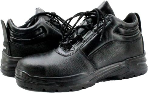Men's Work Boot High Grade Cow Leather Shoes Steel Toe Midsole Steel Plate in Saudi Arabia