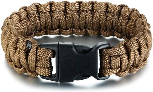 MZZJ to My Son Grandson Nephew Never Forget That I Love You Bracelet Stainless Steel ID Nylon Outdoor Sport Paracord Survival Cuff Bracelet,Encourage Inspirational Graduation Xmas Military Gifts in Saudi Arabia