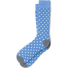 Men's Hipster Designer Power Polka Dot Design Luxury Crew Dress Socks in Saudi Arabia