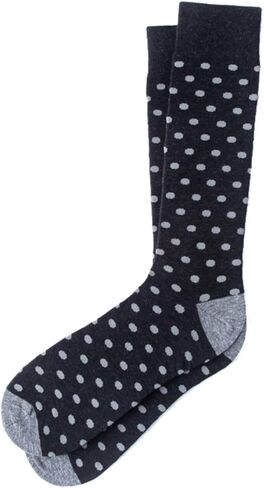 Men's Hipster Designer Power Polka Dot Design Luxury Crew Dress Socks in Saudi Arabia