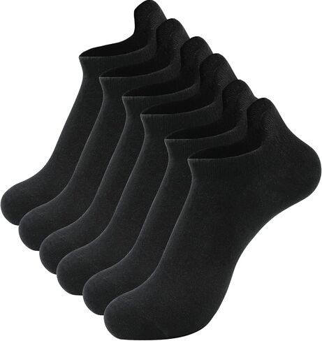 DOKUTOKU 3-10 أزواج من الجوارب الرجالية غير القابلة للانزلاق، جوارب قطنية منخفضة القطع للكاحل للرجال والنساء in Kuwait