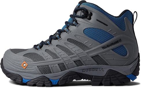 Merrell Men's Moab Velocity Tactical Mid Carbon-Fiber (CF) Composite Safety Toe Waterproof Breathable Oil-and Slip-Resistant Work Boots with Eva Midsole in Saudi Arabia