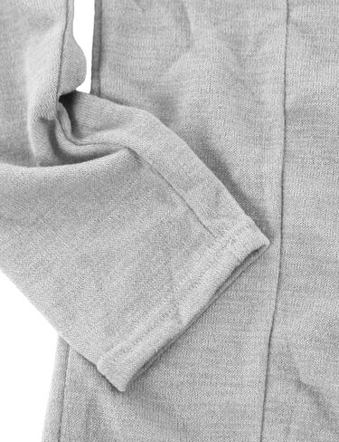 Ohoo Mens Long Sleeve Draped Lightweight Open Front Shawl Collar Longline Cardigan in Kuwait