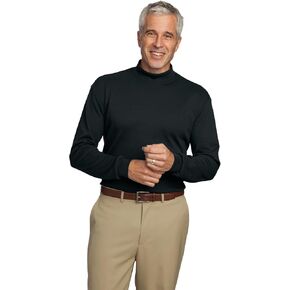 Port Authority Men's Interlock Knit Mock Turtleneck in Kuwait