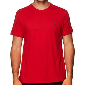 Polo Ralph Lauren Men's Crew Neck T-Shirt (Small, RL 2000 Red)
