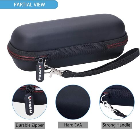 LTGEM EVA Hard Case for Panasonic Nose Hair Trimmer and Ear Hair Trimmer ER-GN30-K, Men's Wet/Dry Trimmer Cleaning System (Case Only) in Saudi Arabia