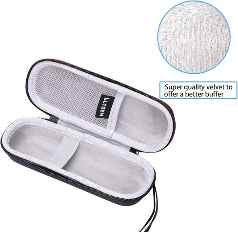LTGEM EVA Hard Case for Panasonic Nose Hair Trimmer and Ear Hair Trimmer ER-GN30-K, Men's Wet/Dry Trimmer Cleaning System (Case Only) in Saudi Arabia