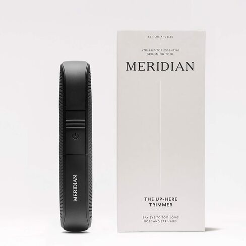 ميريدين ماكينة تشذيب كهربائية للرجال من اب هير - ماكينة تشذيب الانف والاذن والحواجب للرجال - مقاومة للماء - عمر بطارية 30 دقيقة - تشذيب بدون الم مقابل الشمع - اونيكس in Kuwait