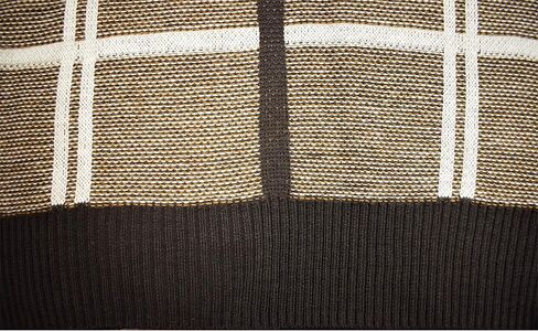 STACY ADAMS Men's Sweater, Double Windowpane Design in Kuwait