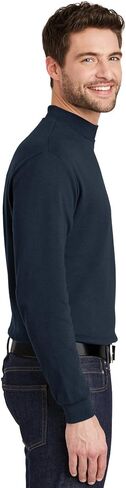 Port Authority Men's Interlock Knit Mock Turtleneck in Saudi Arabia