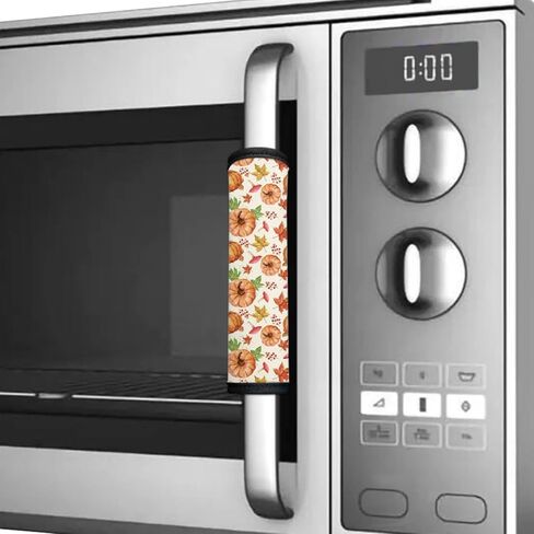 Coldinair Turkey Thanksgiving Refrigerator Door Handle Covers Set of 4 Kitchen Appliance Decor Handles Anti-Skid Protector for Fridge,Dishwasher Oven in Kuwait