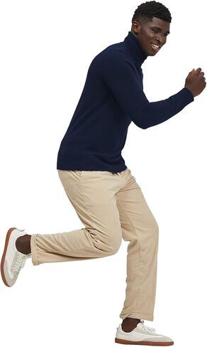 ZOEZOE Men's Essential Knit Cashmere Wool Turtleneck Sweater Long Sleeve Roll Neck Pullover in Kuwait