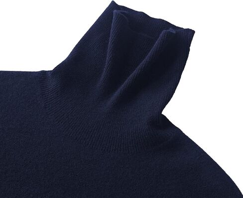 ZOEZOE Men's Essential Knit Cashmere Wool Turtleneck Sweater Long Sleeve Roll Neck Pullover in Kuwait