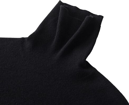 ZOEZOE Men's Essential Knit Cashmere Wool Turtleneck Sweater Long Sleeve Roll Neck Pullover in Kuwait