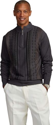 STACY ADAMS Men's Sweater, Vertical Dotted Line in Saudi Arabia