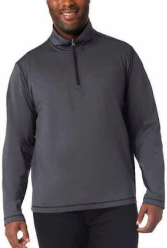 32 DEGREES Heat Men's 1/4 Zip Long Sleeve Pullover in Saudi Arabia