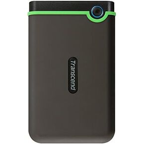 Transcend 1TB USB 3.1 Gen 1 StoreJet 25M3S SJ25M3S Rugged External Hard Drive TS1TSJ25M3S,Grey