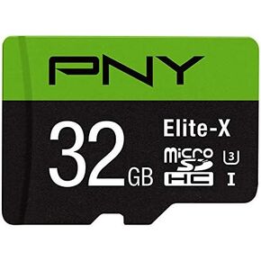 بطاقة ذاكرة فلاش PNY Elite-X فئة 10 U3 V30 microSDXC in Kuwait