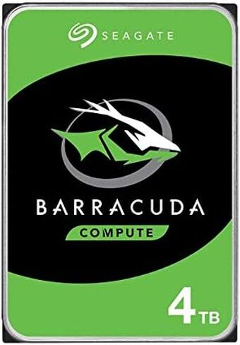Seagate 4TB BarraCuda SATA 6Gb/s 256MB Cache 3.5-Inch Internal Hard Drive (ST4000DM004) Single Pack in Saudi Arabia