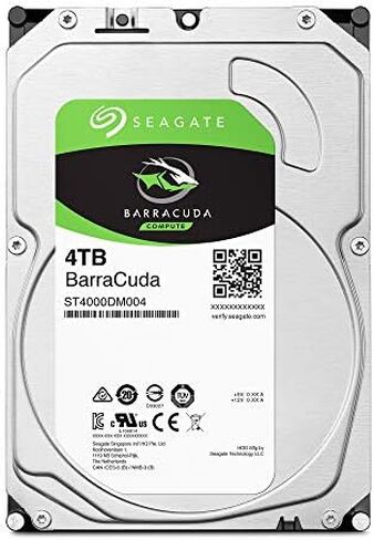 Seagate 4TB BarraCuda SATA 6Gb/s 256MB Cache 3.5-Inch Internal Hard Drive (ST4000DM004) Single Pack in Saudi Arabia