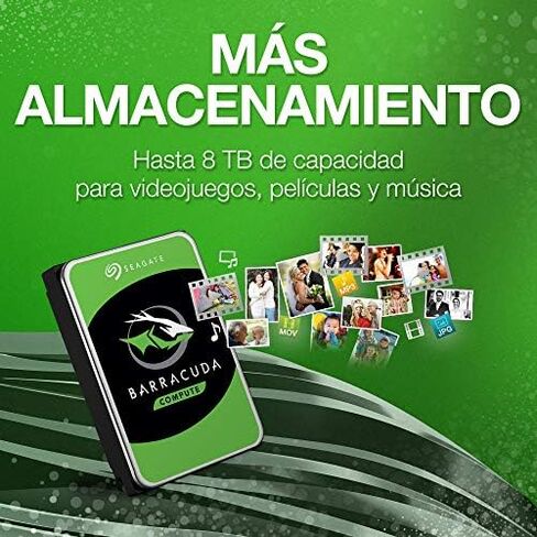 Seagate 4TB BarraCuda SATA 6Gb/s 256MB Cache 3.5-Inch Internal Hard Drive (ST4000DM004) Single Pack in Saudi Arabia
