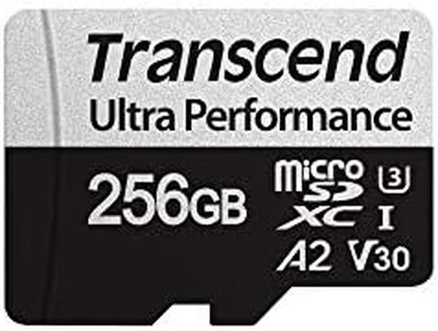 ترانسيند 256 جيجا microSDXC 340S بطاقة ذاكرة عالية الأداء UHS- I, U3, V30, A2, 4K, فل اتش دي - TS256GUSD340S in Kuwait