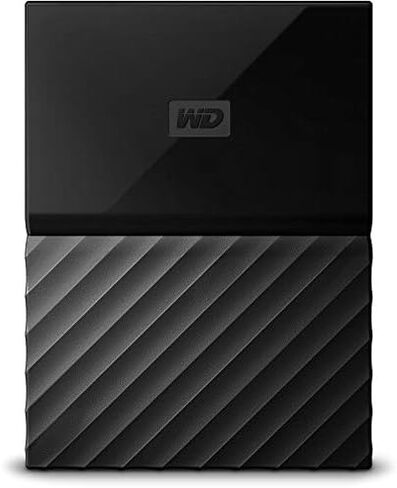 WD 4TB Black My Passport Portable External Hard Drive - USB 3.0 - WDBYFT0040BBK-WESN in Kuwait
