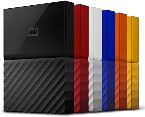 WD 4TB Black My Passport Portable External Hard Drive - USB 3.0 - WDBYFT0040BBK-WESN in Kuwait