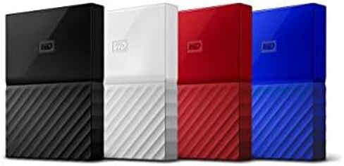 WD 4TB Black My Passport Portable External Hard Drive - USB 3.0 - WDBYFT0040BBK-WESN in Kuwait