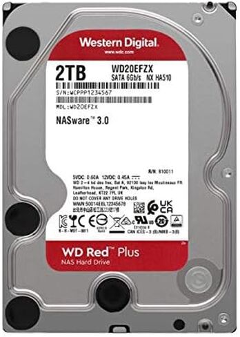 Western Digital Red Plus NAS Internal Hard Drive HDD in Saudi Arabia