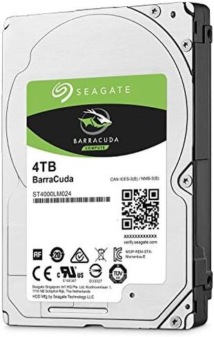 Seagate BarraCuda Mobile Hard Drive 500GB SATA 6Gb/s 128MB Cache 2.5-Inch 7mm (ST500LM030) in Kuwait