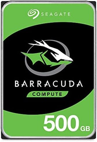 Seagate BarraCuda Mobile Hard Drive 500GB SATA 6Gb/s 128MB Cache 2.5-Inch 7mm (ST500LM030) in Kuwait
