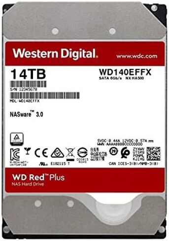 ويسترن ديجيتال WD NAS 5400 RPM Class SATA 6 Gb/s CMR MB Cache 3.5 بوصة محرك كمبيوتر أو وحدة تخزين in Kuwait