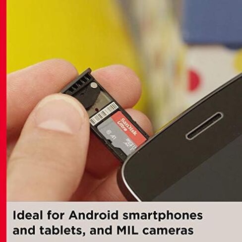 SanDisk 32GB Ultra microSDHC UHS-I Memory Card with Adapter in Saudi Arabia