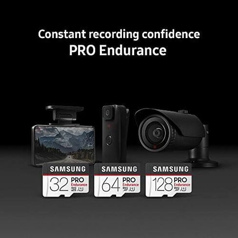 Samsung PRO Endurance 100MB/s (U1) MicroSDXC Memory Card with Adapter (MB-MJ128GA/AM) in Saudi Arabia