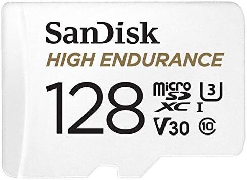 SanDisk 32GB High Endurance Video MicroSDHC Card with Adapter for Dash Cam and Home Monitoring Systems - C10, U3, V30, 4K UHD, Micro SD Card - SDSQQNR-032G-GN6IA in Kuwait