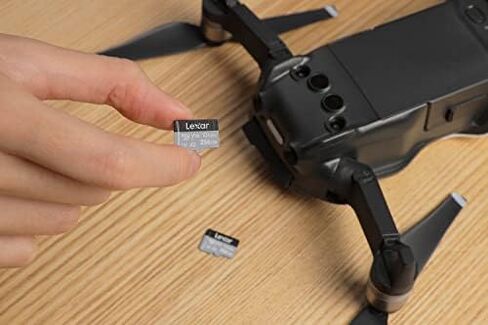 بطاقة Lexar Professional 1066x microSDXC UHS-I مع محول SD سلسلة فضية، قراءة تصل إلى 160 ميجابايت/ثانية، لكاميرات الحركة والطائرات بدون طيار والهواتف الذكية والأجهزة اللوحية المتطورة (LMS1066128G-B2ANU) in Saudi Arabia